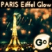 Ikona aplikace GO Keyboard Eiffel Paris Glow pro Android APK