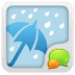 GO短信雨天主题 Android app icon APK