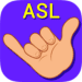 ASL American Sign Language Икона на приложението за Android APK