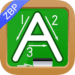 123s ABCs Kids Handwriting ZBP Икона на приложението за Android APK