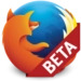 Firefox Beta Android-alkalmazás ikonra APK