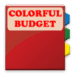 Colorful Budget ícone do aplicativo Android APK