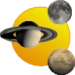 Sun, moon and planets Android-app-pictogram APK