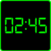 LED Digital Clock Live Wallpaper Икона на приложението за Android APK