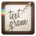 Textgram Icono de la aplicación Android APK