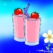 Strawberry Drinks Android-sovelluskuvake APK