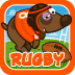 Klatsch Der Hund Rugby Android-appikon APK
