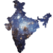 Indian Sky Map Android-alkalmazás ikonra APK