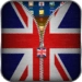Uk Flag Zipper Lock Икона на приложението за Android APK