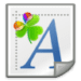Icône de l'application Android GO Launcher Fonts APK