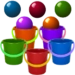 Bucket Ball Икона на приложението за Android APK