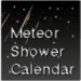 Meteor Shower Calendar Icono de la aplicación Android APK