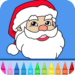 Joulu värityskuvia Android-sovelluskuvake APK