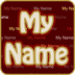 My Name Live Wallpaper Икона на приложението за Android APK