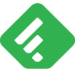 Ikona aplikace feedly pro Android APK