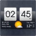 Sense flip clock & weather Икона на приложението за Android APK