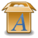 Extract Fonts Android app icon APK