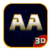 AA 3D Android app icon APK
