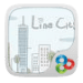 LineCity GO런처 테마 Ikona aplikacji na Androida APK