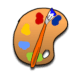 Maler-Palette Android-alkalmazás ikonra APK