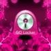 GO Locker Theme Pink Flowers Android app icon APK