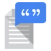 Google Szövegfelolvasó Android-alkalmazás ikonra APK