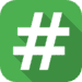 Hashtags ícone do aplicativo Android APK