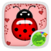 Ladybug Keyboard Theme Android-sovelluskuvake APK