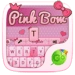 Pink Bow GO Keyboard Theme Ikona aplikacji na Androida APK