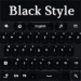 Black Style Keyboard Икона на приложението за Android APK