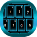 Icône de l'application Android Blue Neon GO Keyboard APK