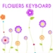 Ikona aplikace Flowers keyboard pro Android APK