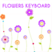 Flowers keyboard ícone do aplicativo Android APK