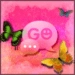 Икона апликације за Андроид com.jb.gosms.theme.pink.butterfly APK