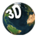 Earth3D Icono de la aplicación Android APK