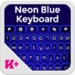 Ikon aplikasi Android Neon Blue Keyboard APK