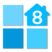 Ikona aplikace Launcher 8 pro Android APK