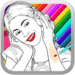 Violetta Coloring Икона на приложението за Android APK