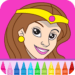 Prinzessin Ausmalbilder app icon APK