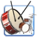 Real drum set Android-appikon APK