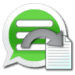 Backup Text for WhatsApp Икона на приложението за Android APK