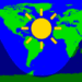 Daylight World Map Icono de la aplicación Android APK