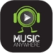 Music Anywhere Икона на приложението за Android APK