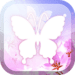 White Butterfly Live Wallpaper Android app icon APK