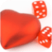 Dados de Amor Icono de la aplicación Android APK