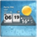 3D Digital Weather Clock Икона на приложението за Android APK