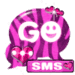 Икона апликације за Андроид GO SMS Pro Theme Pink Zebra APK