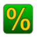 Percent Calculator icon ng Android app APK