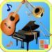 Musical Instruments Cards Android app icon APK