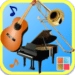 Tarjetas Instrumentos Musicales Icono de la aplicación Android APK